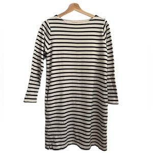 Muji French Style Striped Border Chic Dress